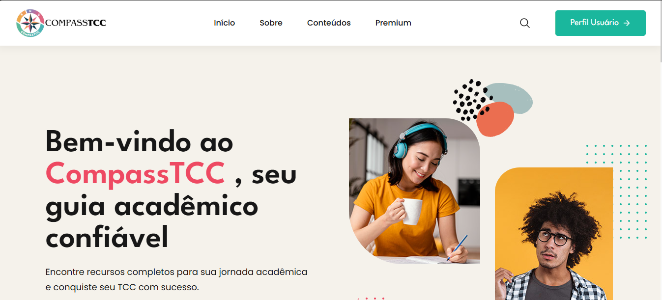 Página de projeto do site