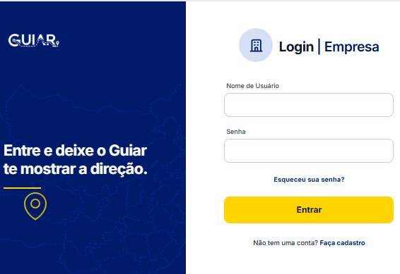 Página de projeto do site